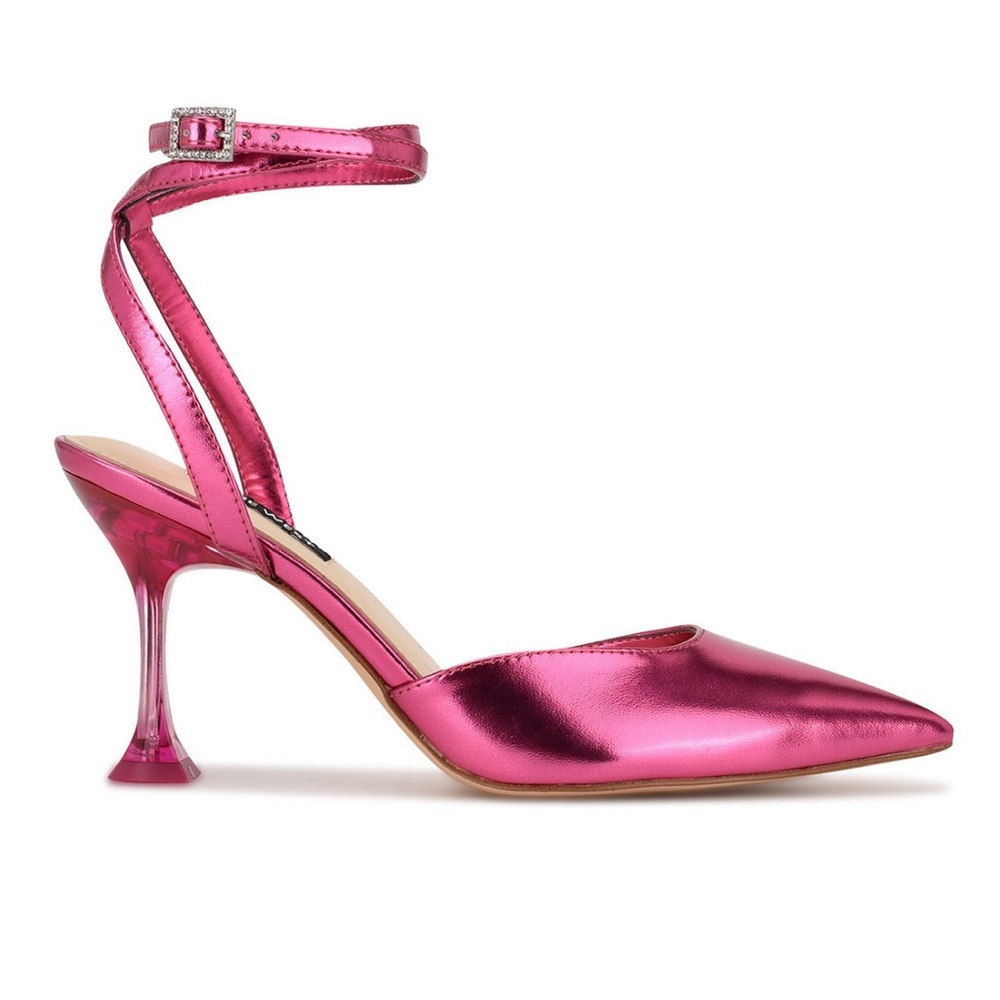 NINE WEST HARLOWE ANKLE STRAP PUMPS - Picture 2 of 5